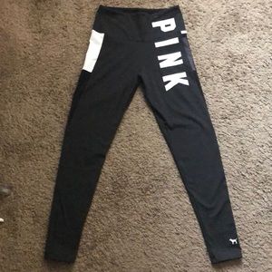 PINK dark heather grey leggings *Never worn